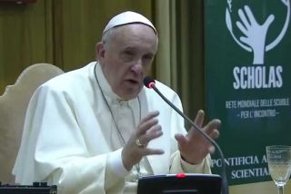 El Papa advierte a Scholas Ocurrentes: "Temo que ustedes caigan en la corrupción"