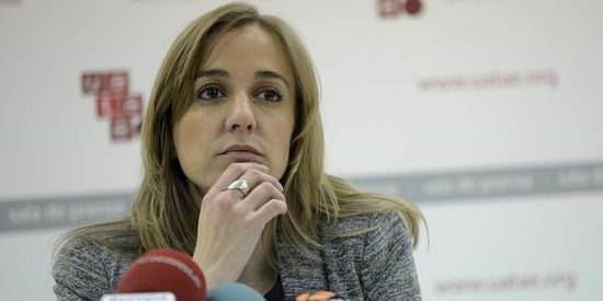 Tania S&aacute;nchez se marca un 'Espinar' y planta a los organizadores de un debate