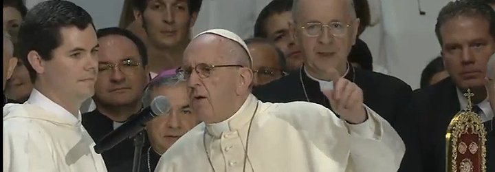 Francisco se despide de los j&oacute;venes pidi&eacute;ndoles "memoria, coraje y sembrar para el futuro"