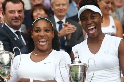 Las hermanas Williams se llevan el t&iacute;tulo de dobles en Wimbledon