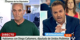 Diego Cañamero y Albert Castillón.