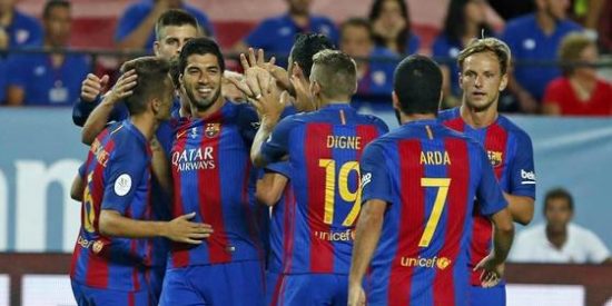 El Bar&ccedil;a pasa por encima del Sevilla en la Supercopa de Espa&ntilde;a 2016