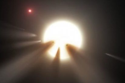 Pierde brillo la enigm&aacute;tica estrella donde 'acampan' los extraterrestres