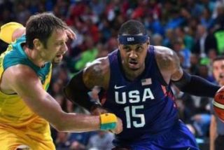 Carmelo Anthony salva a EEUU de los valientes de Australia