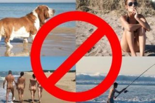 Cosas prohibidas en la playa