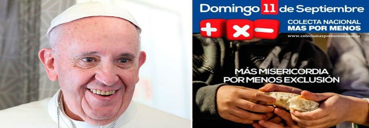 El Papa pide a los argentinos que sean "sensibles al grito de los necesitados"