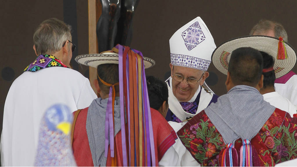 Papa: "Que sean respetados los pueblos indígenas"