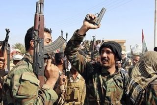 Peshmerga kurdos.