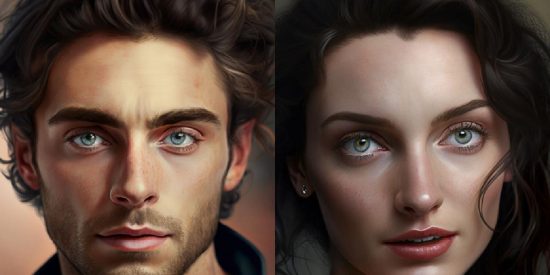 Los más guapos y guapas del mundo, según la Inteligencia Artificial