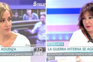 Tania S&aacute;nchez y Ana Rosa Quintana. 