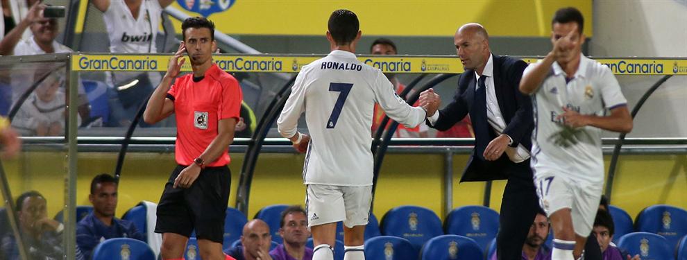 El enfado de Cristiano con Zidane se traslad&oacute; tambi&eacute;n al vestuario