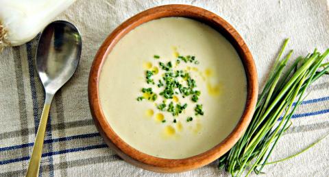 Vichyssoise vegana