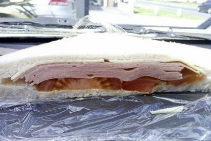 El enga&ntilde;oso s&aacute;ndwich que se le atraganta a todos en las redes sociales