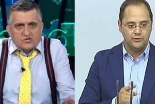 Wyoming se escandaliza con la crisis del PSOE a su manera: "&iquest;C&oacute;mo puede C&eacute;sar Luena combinar sus gafas con esa americana azul el&eacute;ctrico?"