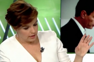 La presentadora de informativos alucina con los cortes de Ferreras