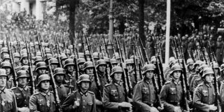 Soldados alemanes en II Guerra Mundial