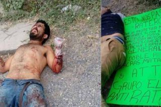 Los 'Antirratas' cortan las manos a siete ladrones en M&eacute;xico.