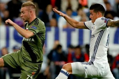 James vuelve a pagar los platos: La ansiedad del '10' ante el Legia