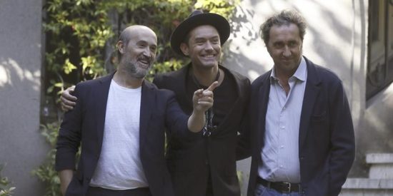 Jude Law y Sorrentino presentan en Madrid 'The Young Pope'