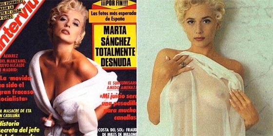 La intrahistoria del desnudo en Intervi&uacute; de la pechugona Marta S&aacute;nchez