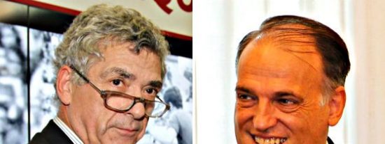 Javier Tebas: "Angel Mar&iacute;a Villar est&aacute; dando sus &uacute;ltimos coletazos"