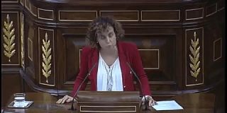 La nueva ministra de Sanidad, Dolors Montserrat, dando estopa a Joan Tard&agrave;