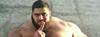 Sajad Gharibi, el 'Hulk iraní'