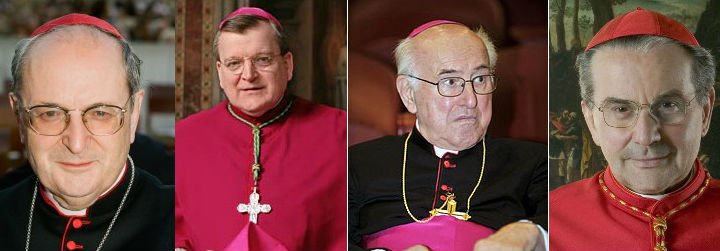 Cuatro cardenales desafían públicamente al Papa y a las "confusiones" de Amoris Laetitia