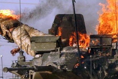 Con esta mala hostia se inmola el fan&aacute;tico del ISIS provocando una matanza en Mosul
