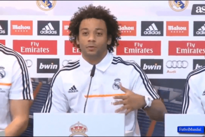 Marcelo y Cristiano Ronaldo sufren un ataque... &iexcl;de risa!