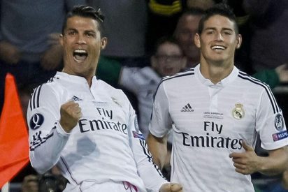 James Rodr&iacute;guez: Los mejores momentos con su amigo Cristiano Ronaldo