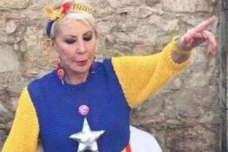 Karmele Marchante quiere la independencia catalana y que se quemen los bancos