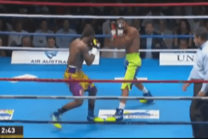 El brutal KO del venezolano Alfonso Blanco en el t&iacute;tulo mundial de peso medio