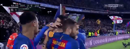 Bar&ccedil;a 4 - Espanyol 1: Otra exhibici&oacute;n de Messi