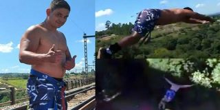 El animoso padre que muere ante su familia practicando 'Bungee jumping'