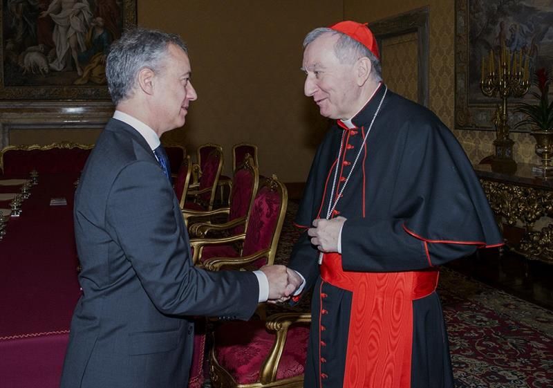 Urkullu quiere que el Papa visite Euskadi