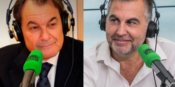 Artur Mas se pone chulo con Alsina: "Usted le ver&aacute; base legal a mi juicio, pero no la tiene"