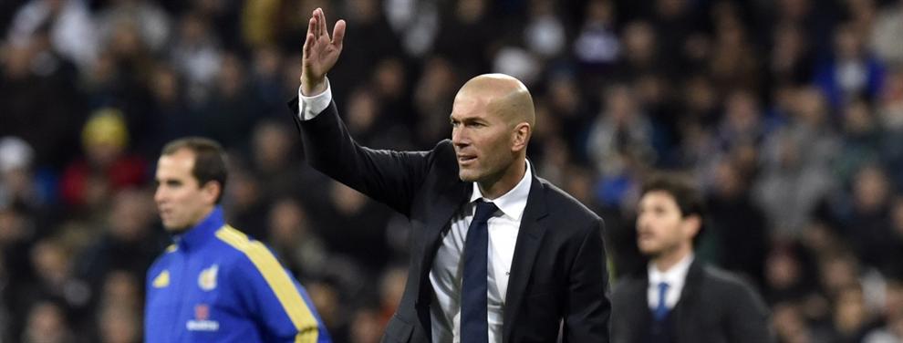 El jugador que pide ayuda a Zidane tras quedarse colgado