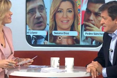Griso, muerta del aburrimiento con Javier Fern&aacute;ndez, le saca que todo quisqui se presentar&aacute; a mandar en el PSOE