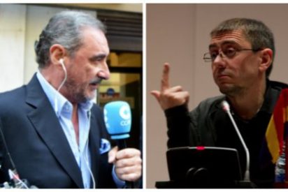 Carlos Herrera crucifica a Monedero: "Cretino, no necesitamos tu dinero, majadero"