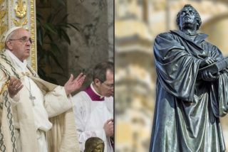 El Papa Francisco y Lutero