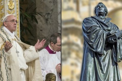 El Papa Francisco y Lutero