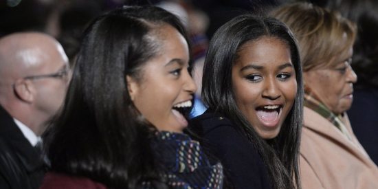 Malia y Sasha Obama