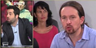 El de Ciudadanos se cuela en el 'Fort Apache' de Pablo Iglesias y sacude una tunda a los podemitas