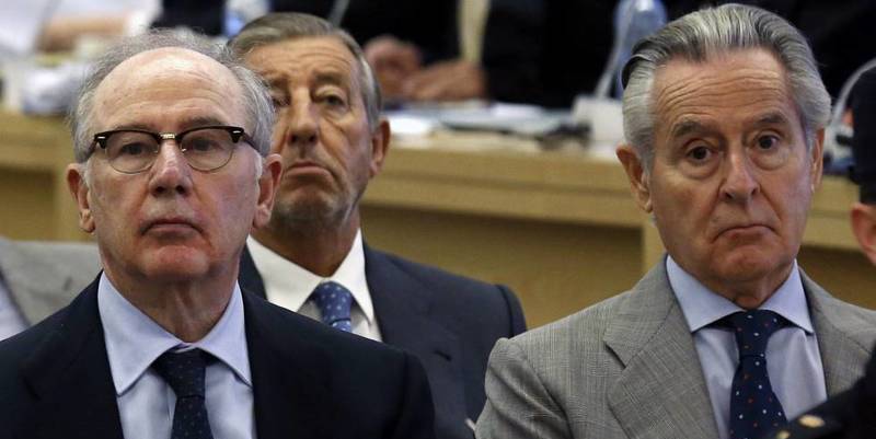 &lsquo;Tarjetas black&rsquo;: El exvicepresidente Rato, condenado a cuatro a&ntilde;os y seis meses de c&aacute;rcel y Blesa, a seis a&ntilde;os