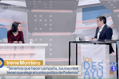 Irene Montero viene con la milonga de que nunca dijeron que la guerra fuera un invento de la prensa