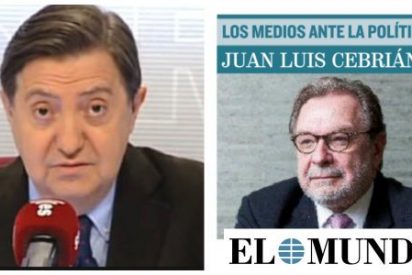 Federico Jiménez Losantos y la portada de El Mundo del 20-02-2017.