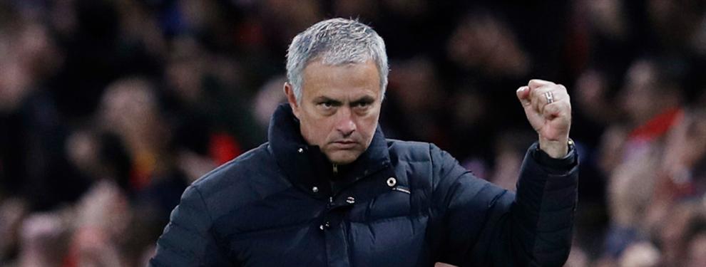 &iexcl;Ojo! Mourinho ya ha empezado su partido ante el Chelsea fuera del c&eacute;sped