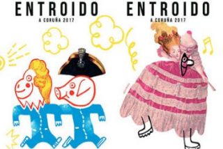 Pol&eacute;mica por el cartel del Carnaval de A Coru&ntilde;a que caricaturiza al Papa Francisco