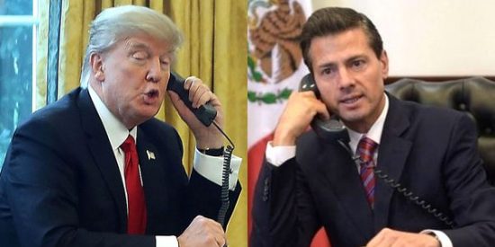 As&iacute; humill&oacute; y acojon&oacute; por tel&eacute;fono un chulo Donald Trump al presidente mexicano
